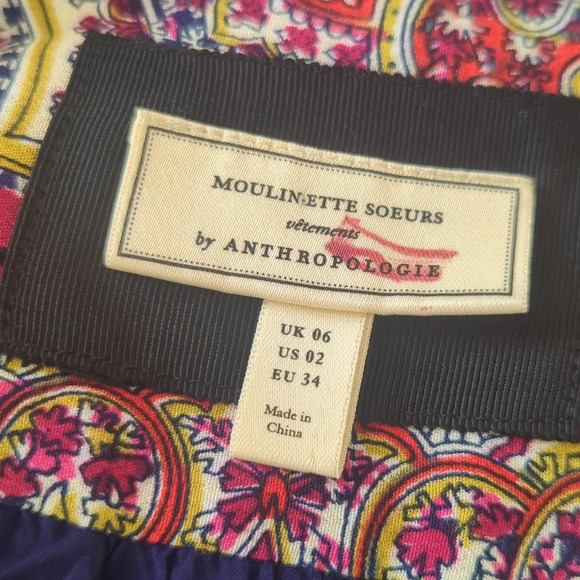 Anthropologie Istanbul Wrap Dress by Moulinette Soeurs - Picture 10 of 11